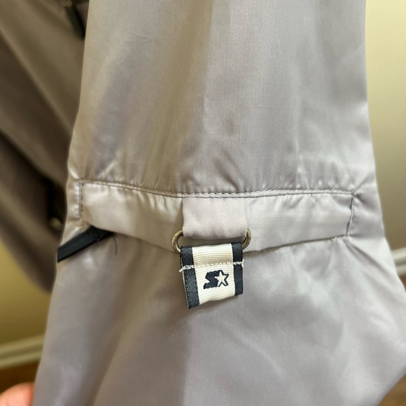 Starter Silver Windbreaker Jacket - Picture 7 of 11